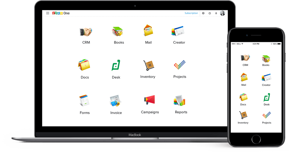 Zoho One Applications