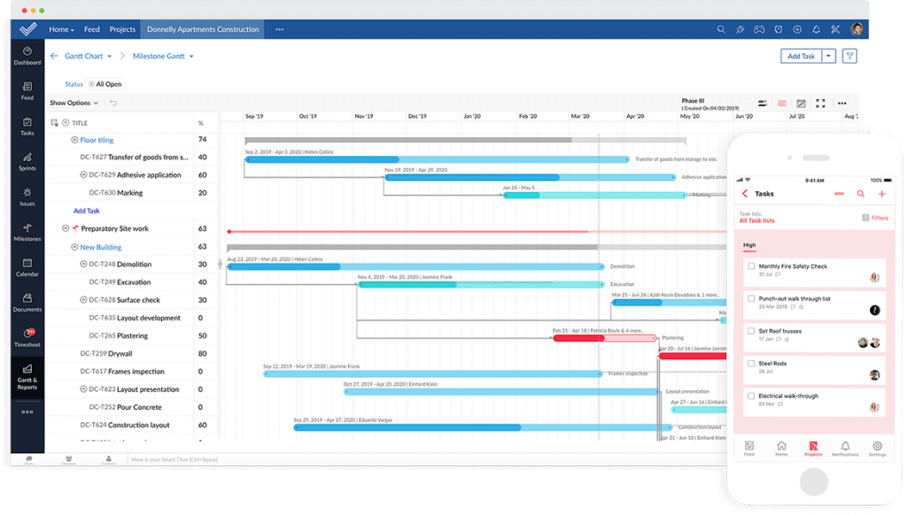 Zoho Project Management