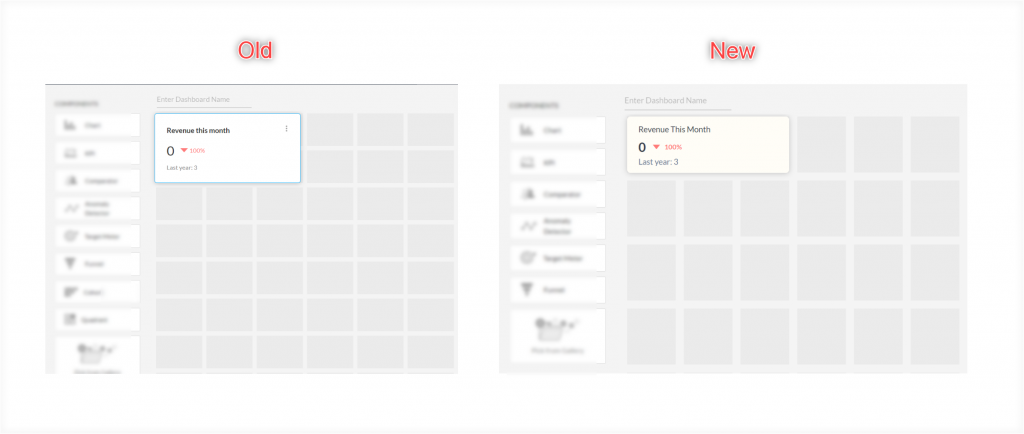 Grid size Dashboards